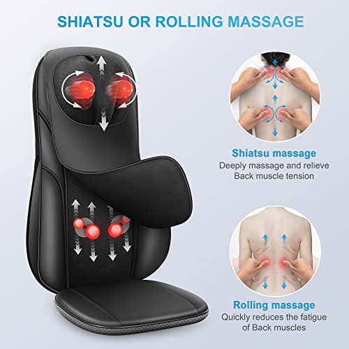 Shiatsu Back Massager with Heat L10132