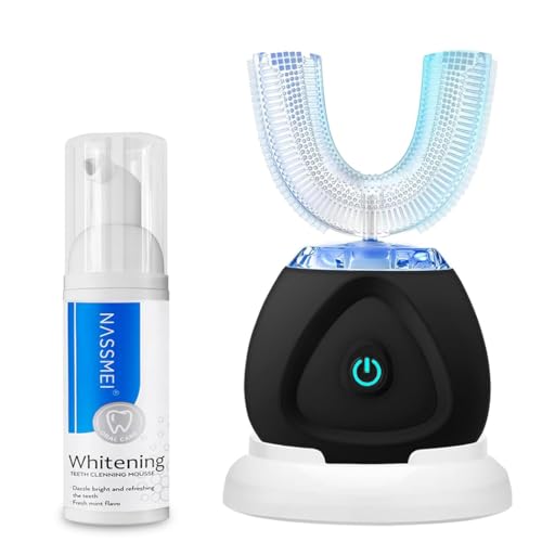 White Rechargeable Ultrasonic Toothbrush V300947
