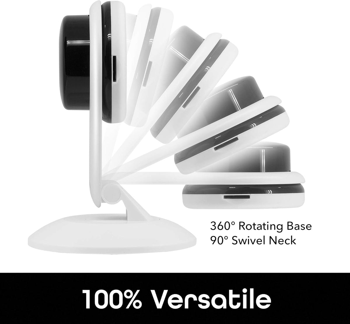 1080p HD Indoor Smart Security Camera Pack of 2 Y98370