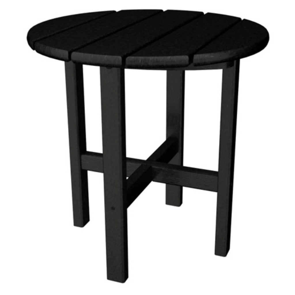 Charcoal Black Round Side Table M73920