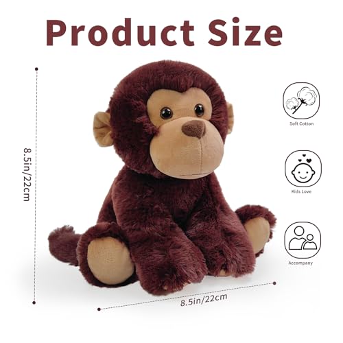 Soft Huggable Deer Plush Toy 8.5 Inch V25095