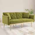 Velvet Sofa with Metal Feet K4538