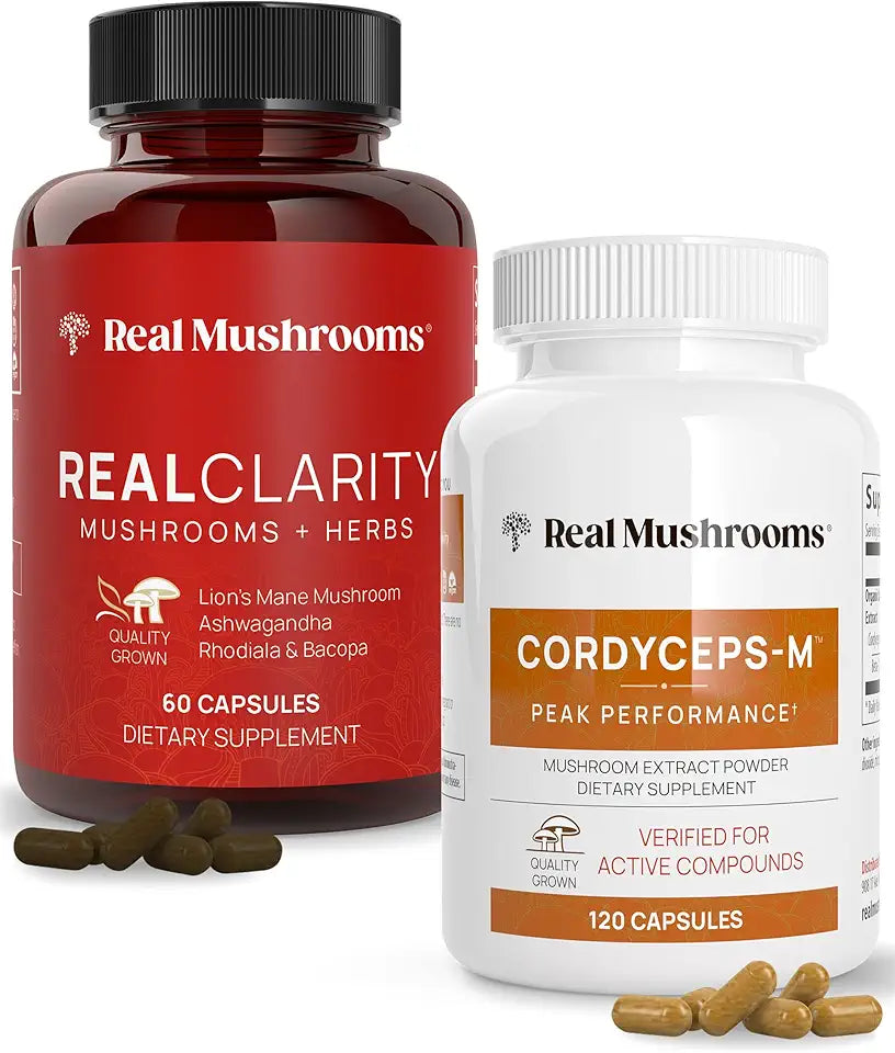 60ct and 120ct Capsules Bundle Mushroom Supplement B830
