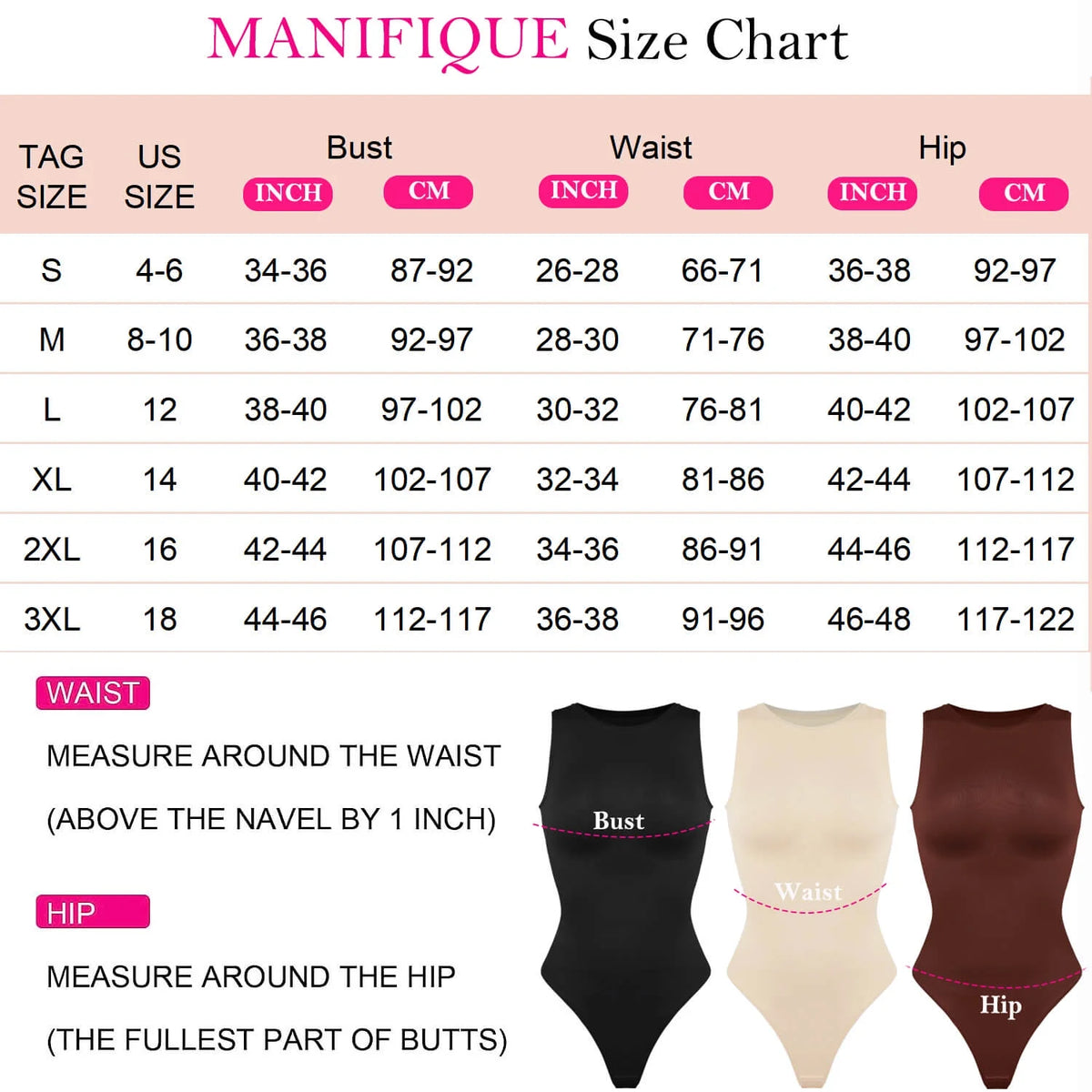 3 Packs Sleeveless Seamless Shapewear Bodysuits Z183807