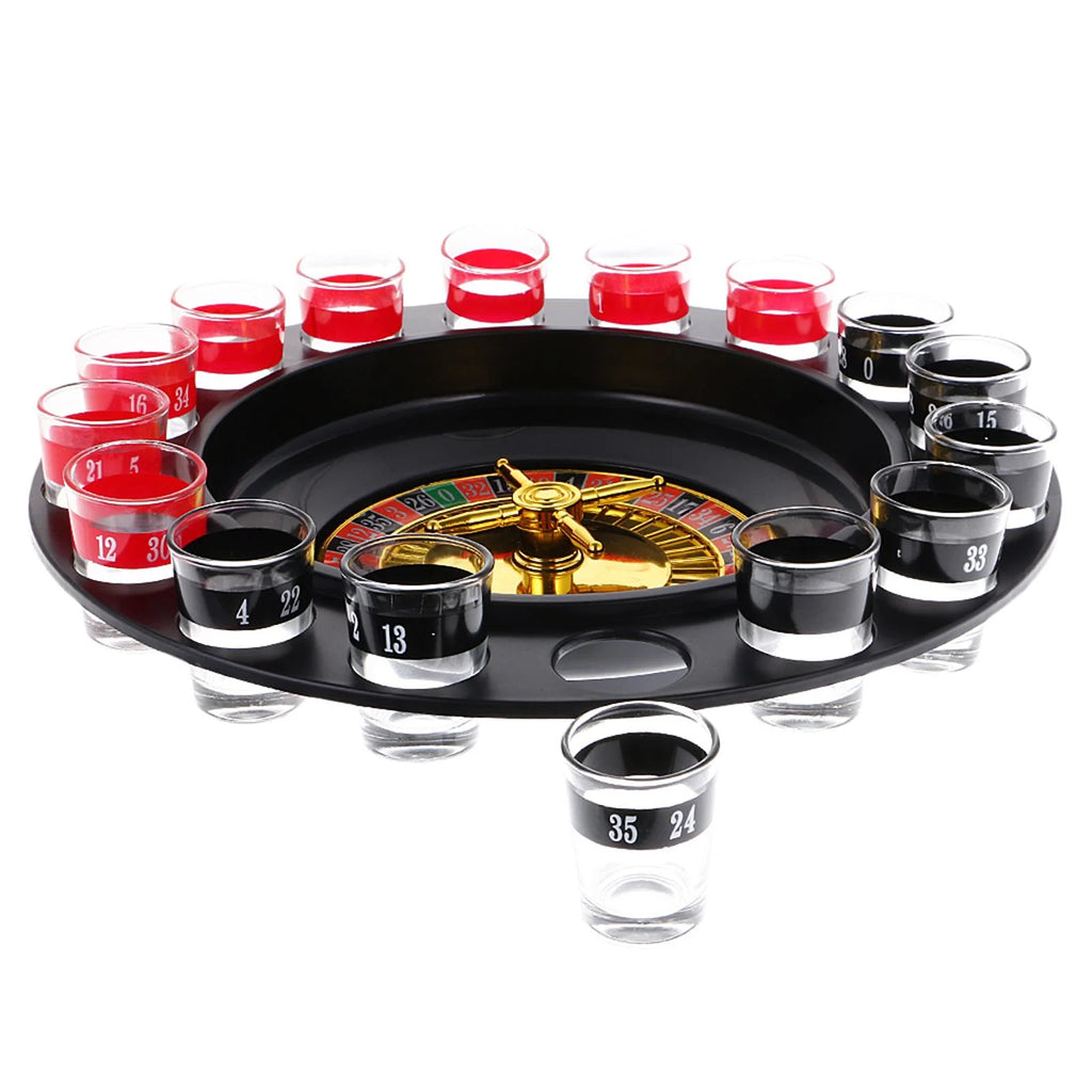 Drinking Roulette Set Glass for Party Game L77059