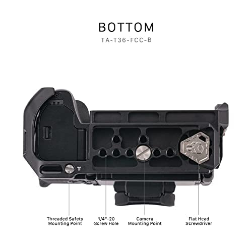 Camera Cage with NATO Rail, Rosette, Cold Shoe, and 1/4"-20 Threads J27599