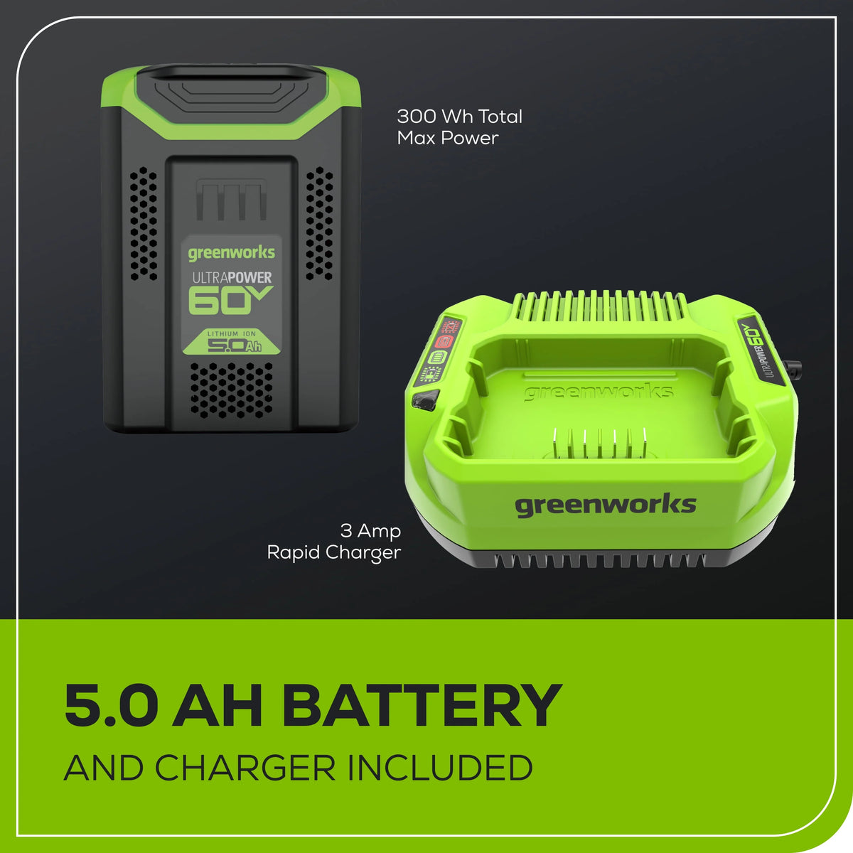 60V 21 Push Lawn Mower with Battery & Charger J3528