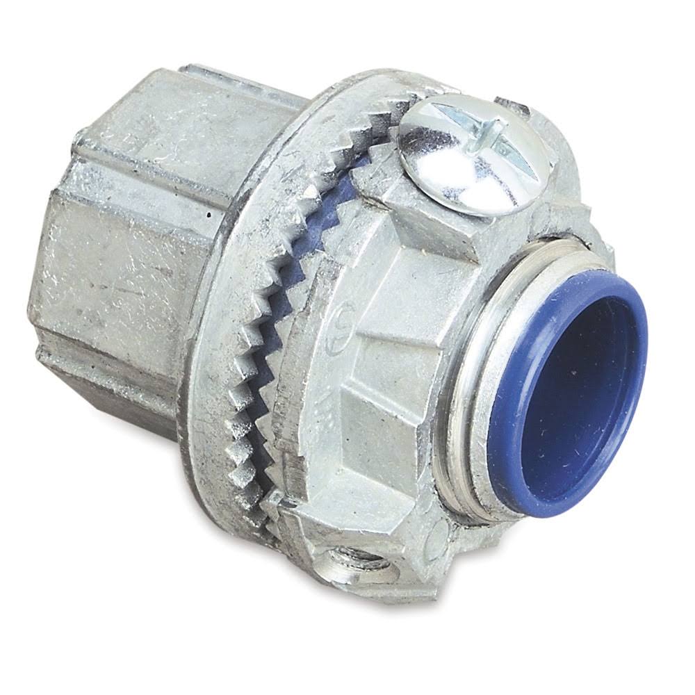 4 inch Threaded Zinc Insulated Grounding Hub L5197