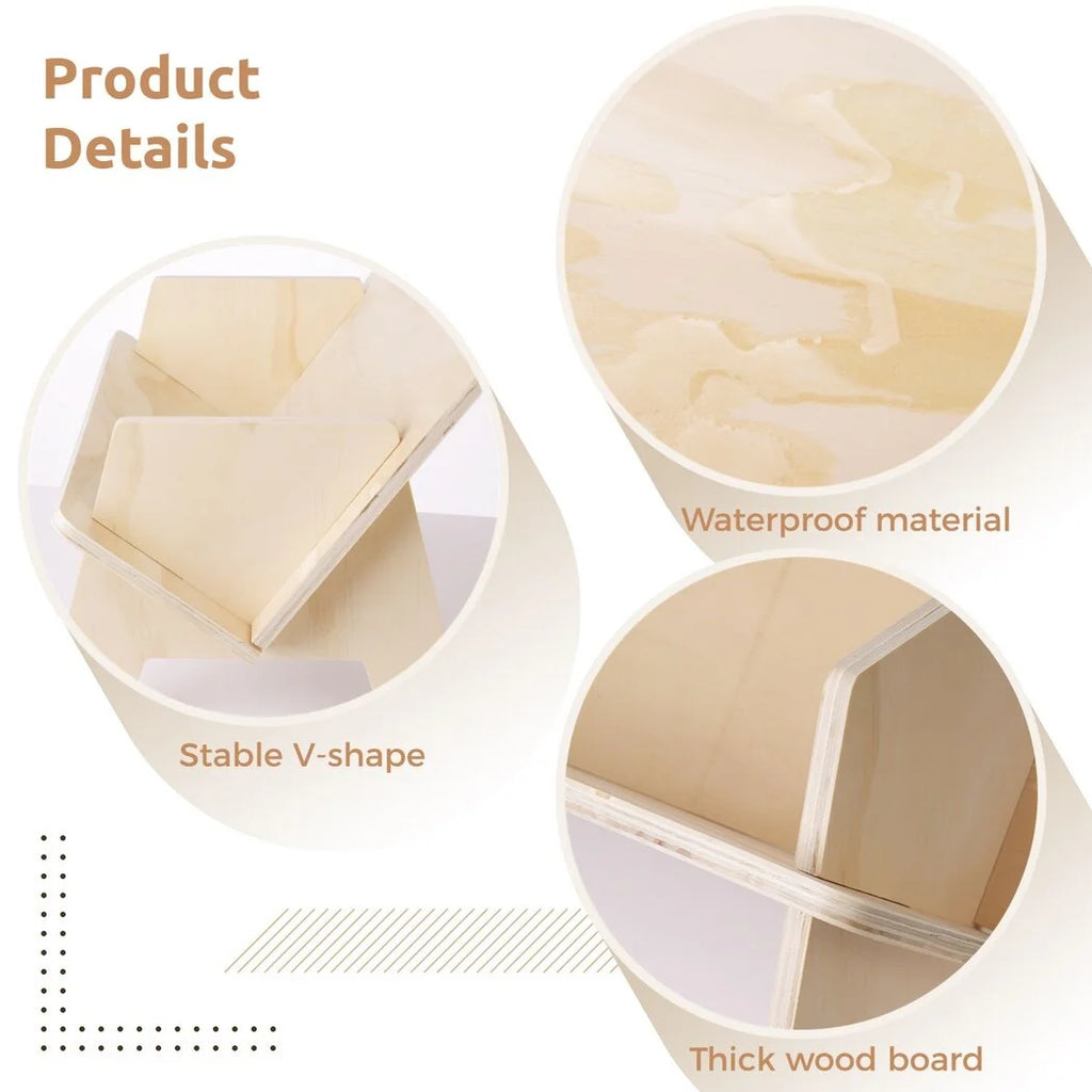 Wooden Desktop Bookshelf J9807