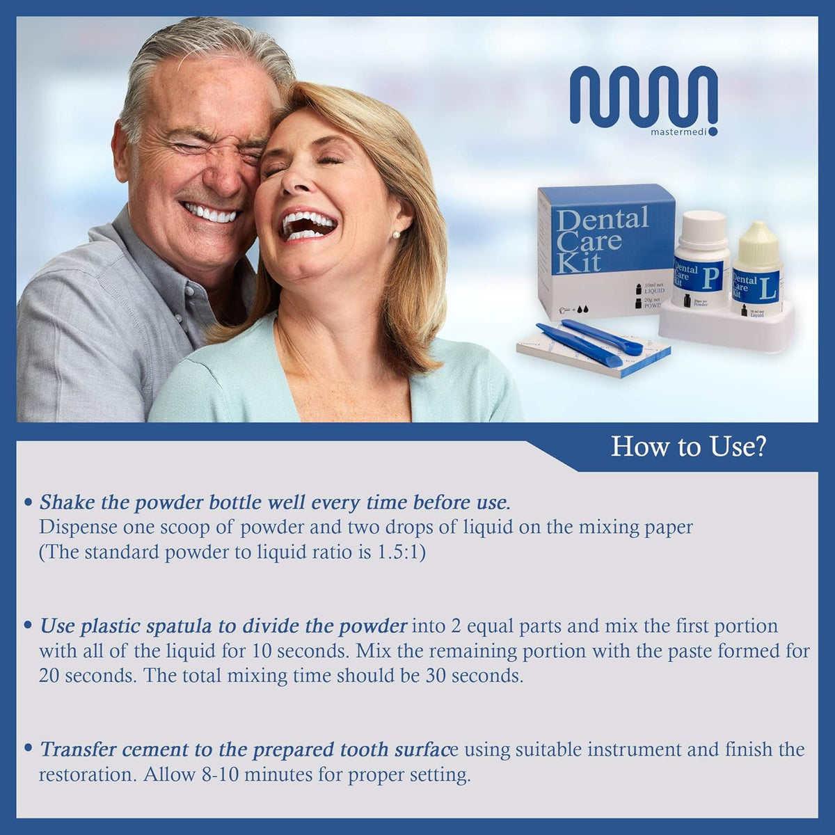 Zinc Oxide Eugenol Cement Dental Care Kit Pack of 2 P899