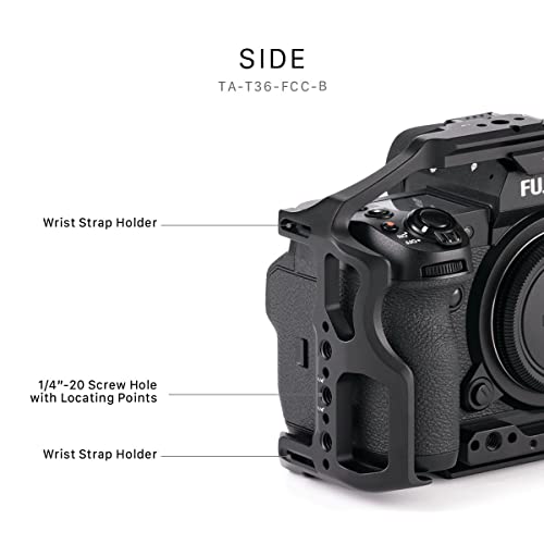 Camera Cage with NATO Rail, Rosette, Cold Shoe, and 1/4"-20 Threads J27599