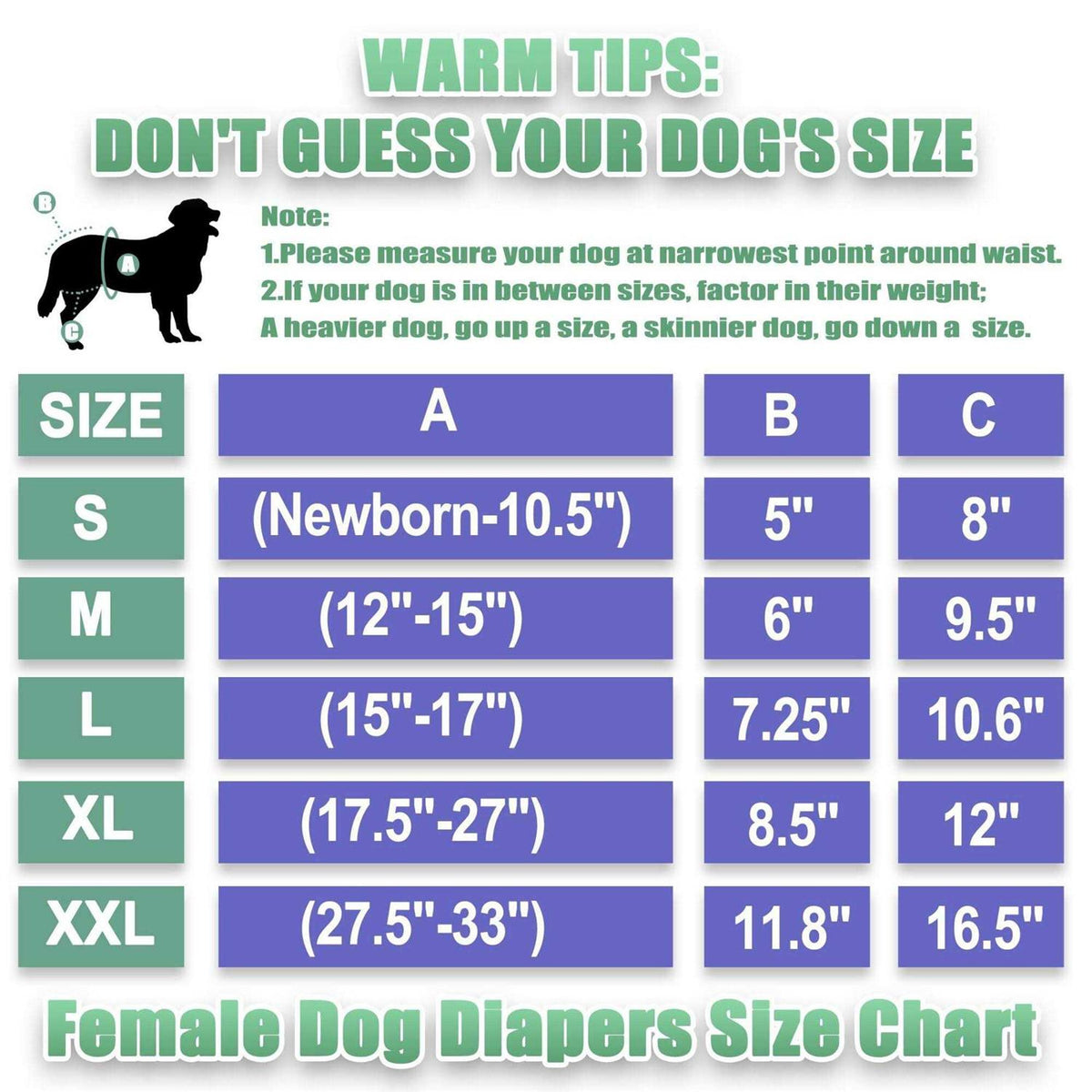 Washable Reusable Female Dog Diapers T228