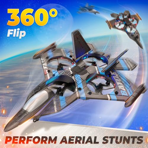 Remote Control Airplane with Colorful LED Navigation Lights B572596