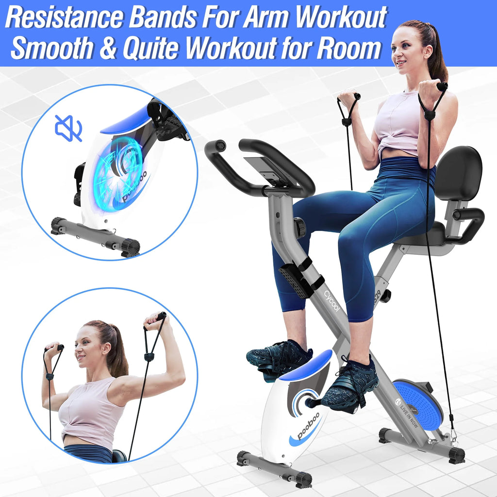 Foldable Magnetic Exercise Bike U30591