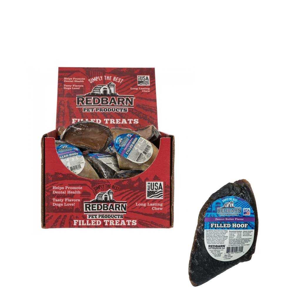 Peanut Butter Filled Hoof Dog Treat X825749