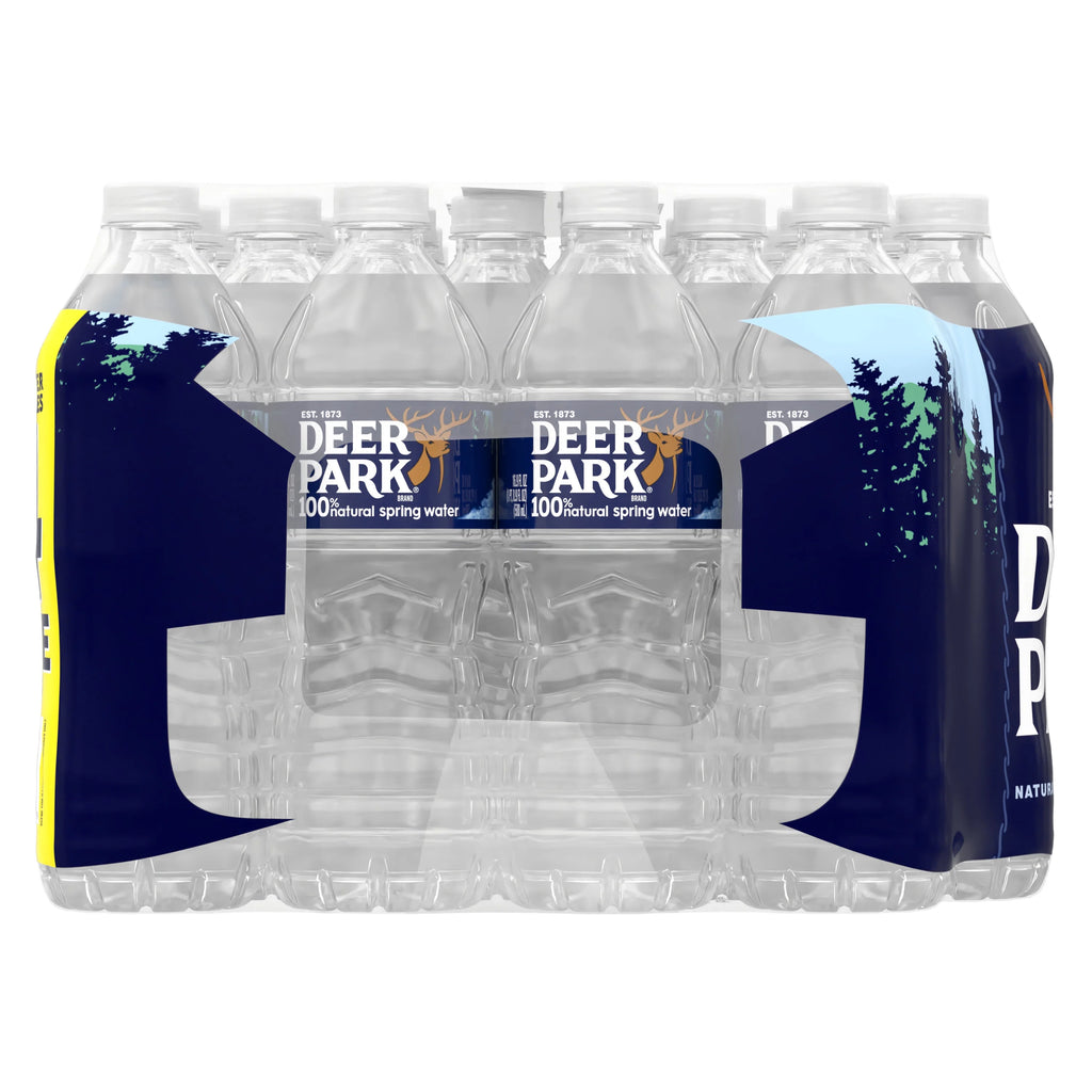 16.9-ounce Spring Water, 28 Bottles J6934