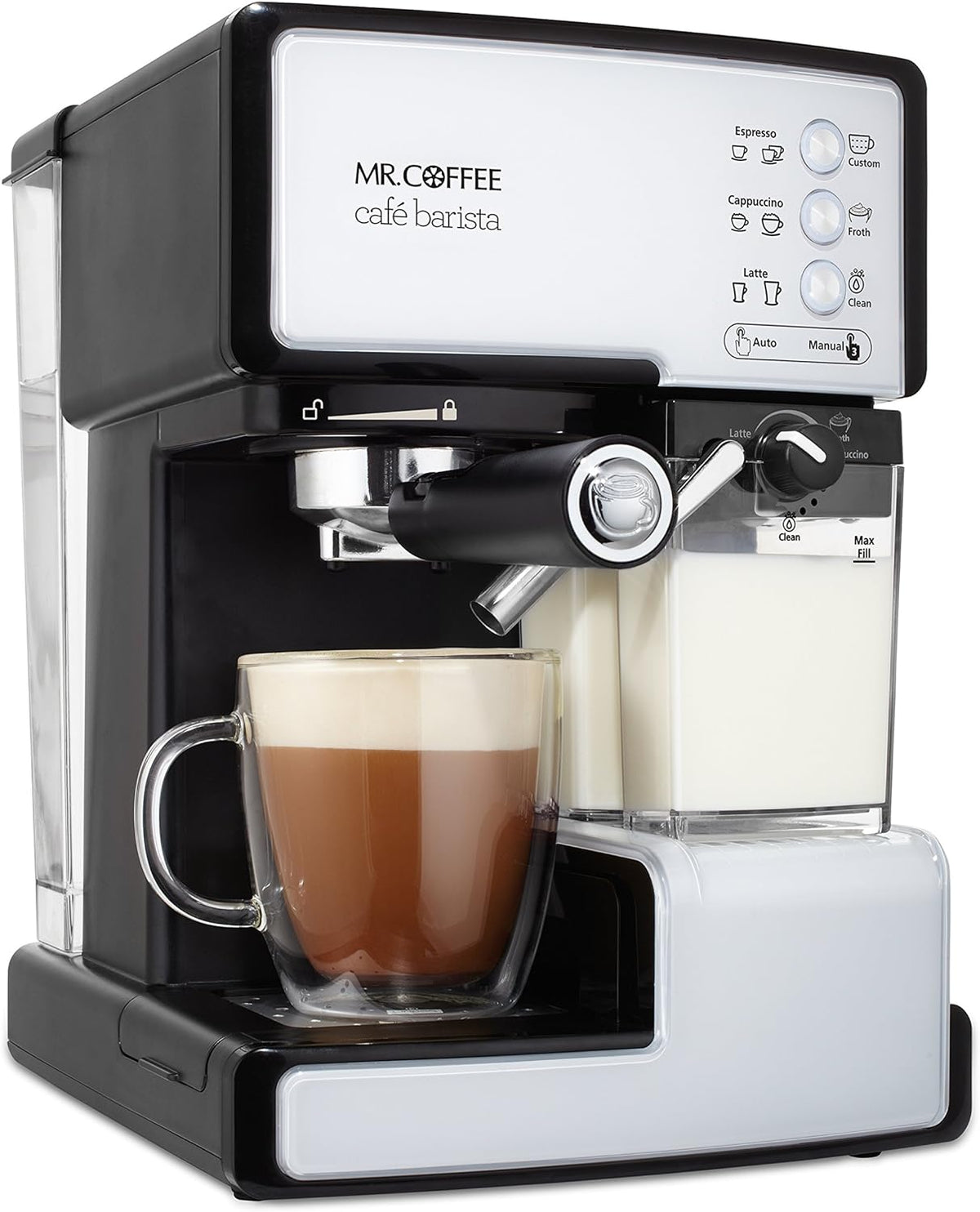 Silver Espresso and Cappuccino Maker H26447