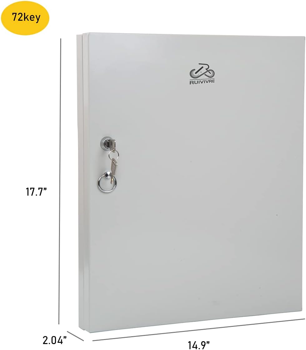 Wall Mount Key Organizer with Combo Lock 96 Key G783132