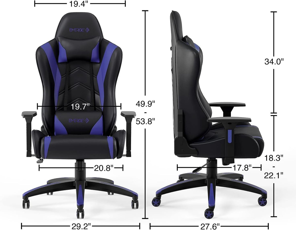 Blue Gaming Chair T2017