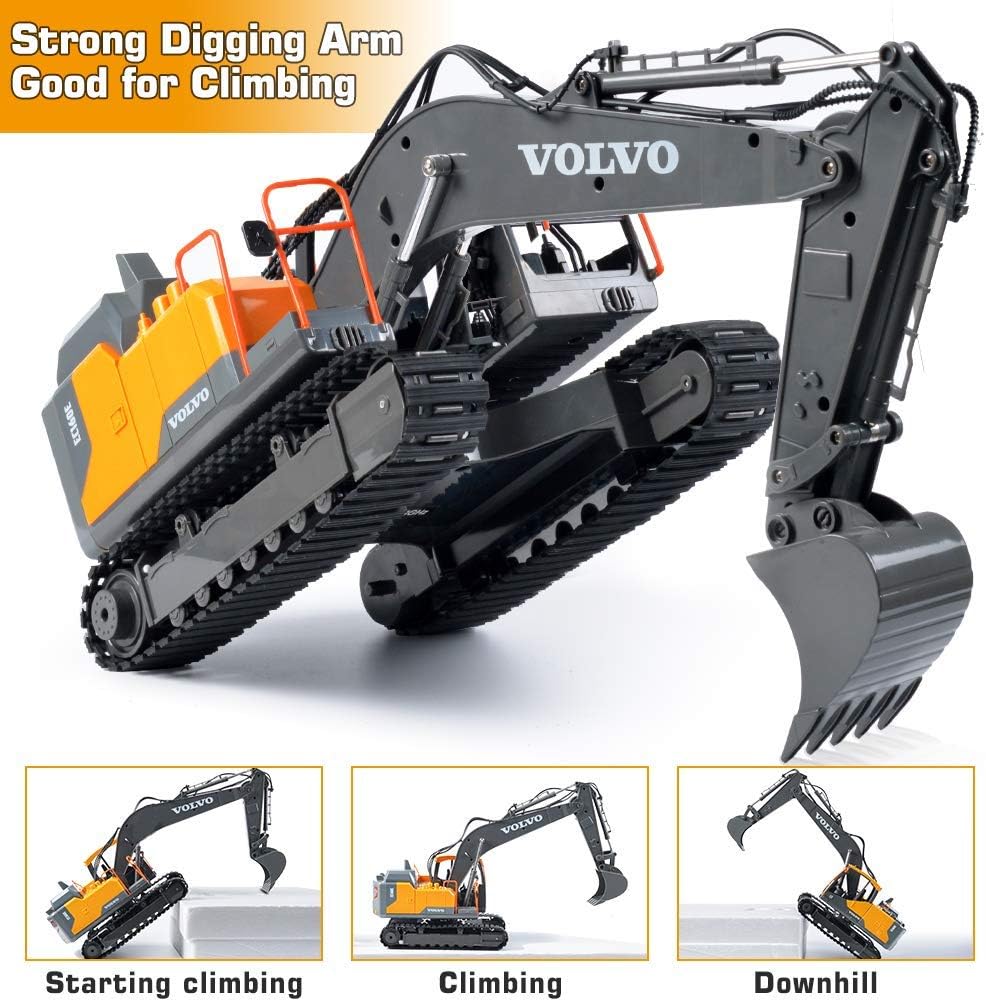 RC Excavator 1/16 Scale Remote Control Construction Truck S606