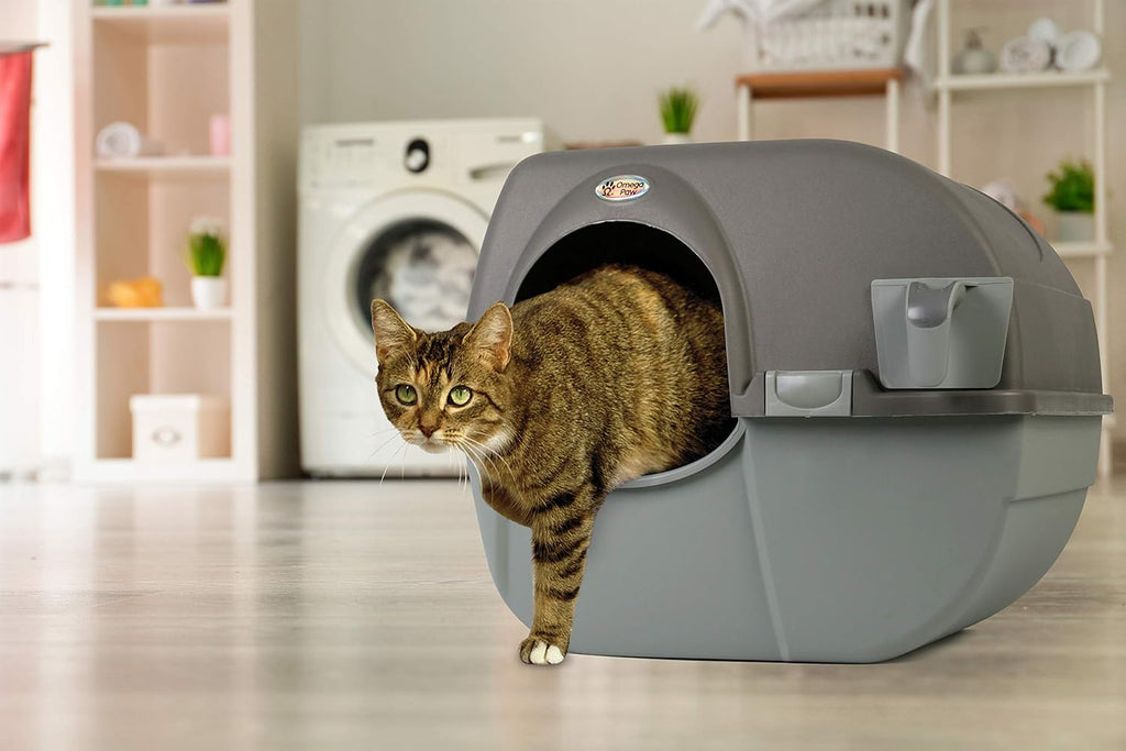 Self-Cleaning Litter Box, Regular, Taupe K457