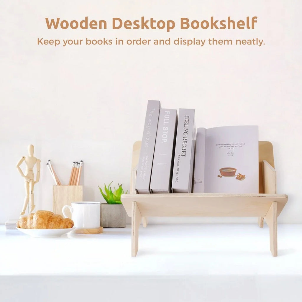 Wooden Desktop Bookshelf J9807