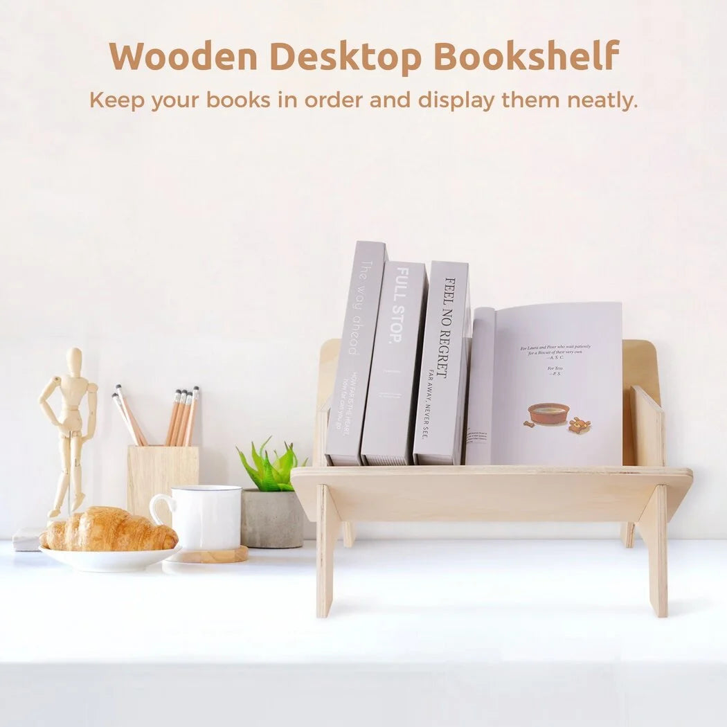 Wooden Desktop Bookshelf J9807