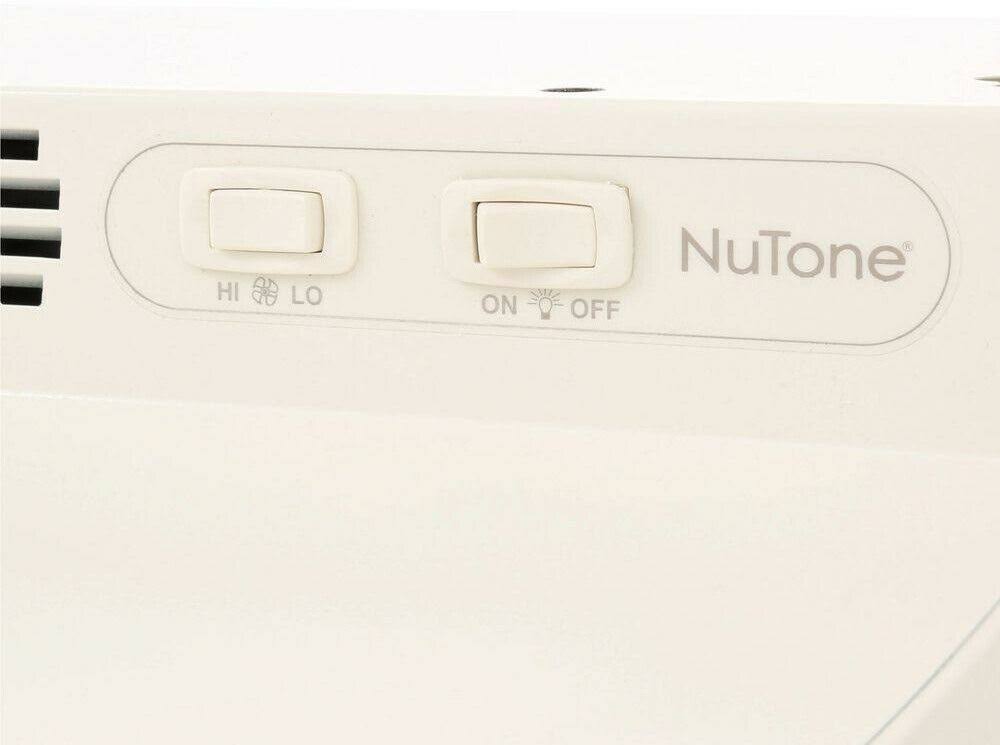 24 in. Ductless Under Cabinet Range Hood with Light in Bisque C48452