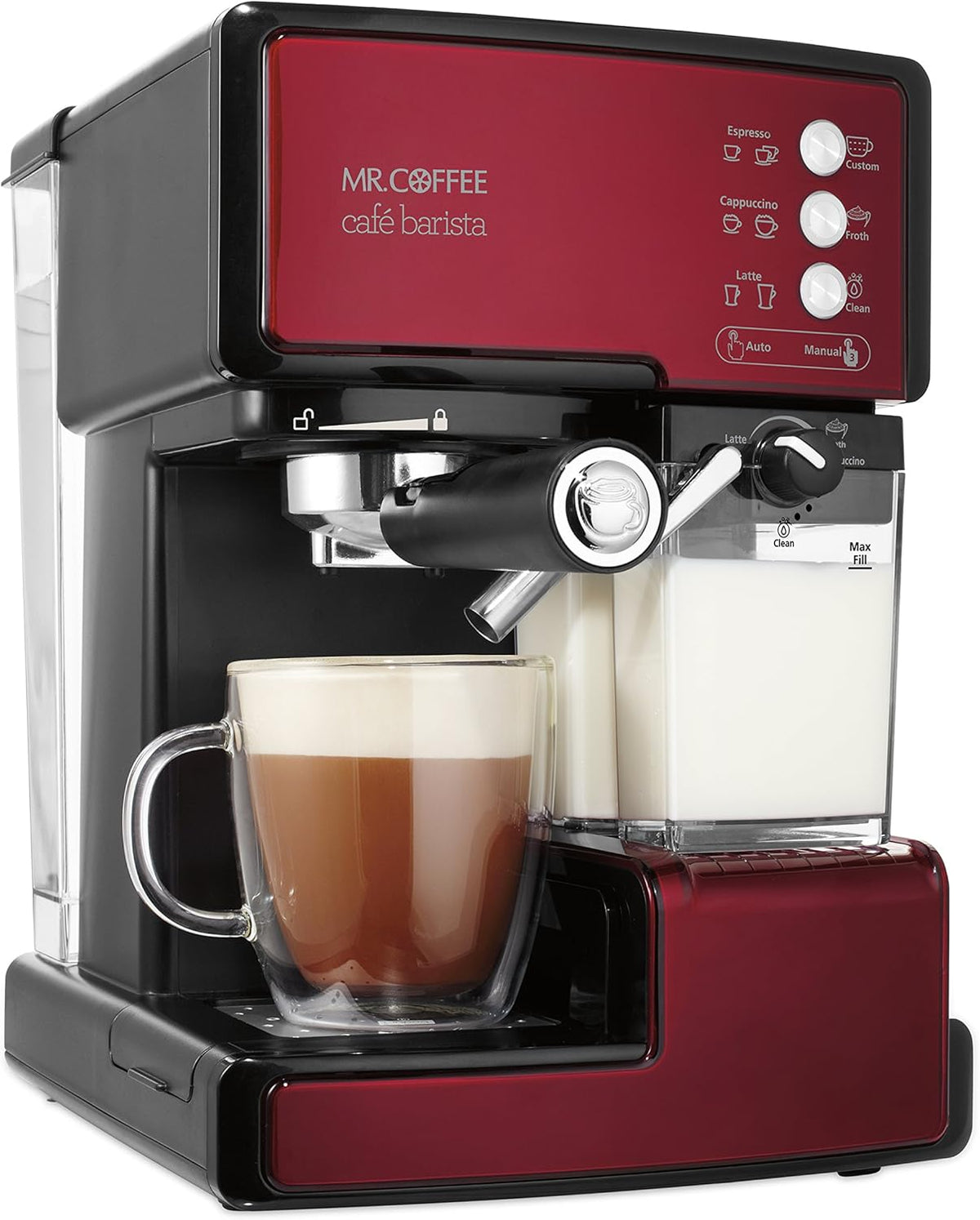 Silver Espresso and Cappuccino Maker H26447