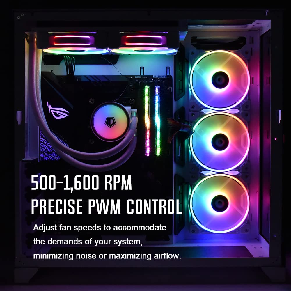 120mm RGB Case Fan 3 Pack O6464