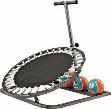 Adjustable Ball Rebounder Set with Rack and 5 Balls S11006