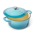Enameled Cast Iron Covered Dutch Oven, 4 qt. O85092