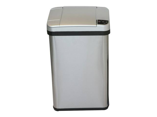 4 gal Stainless Steel Motion Sensor Trash Can C671257