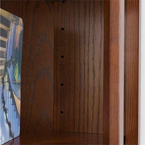 3 Shelf Corner Bookcase in Mission Oak C679
