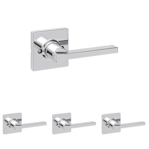 Matte Black Interior Privacy Door Handle 10 Pack T8332