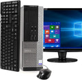 22 Inch LCD Intel Quad Core i5 8GB RAM 500GB HDD Windows 10 Pro Desktop T9590
