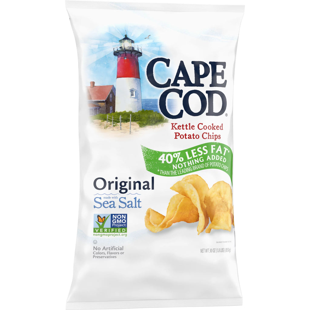 Less Fat Original Kettle Cooked Chips, 30 oz I5875