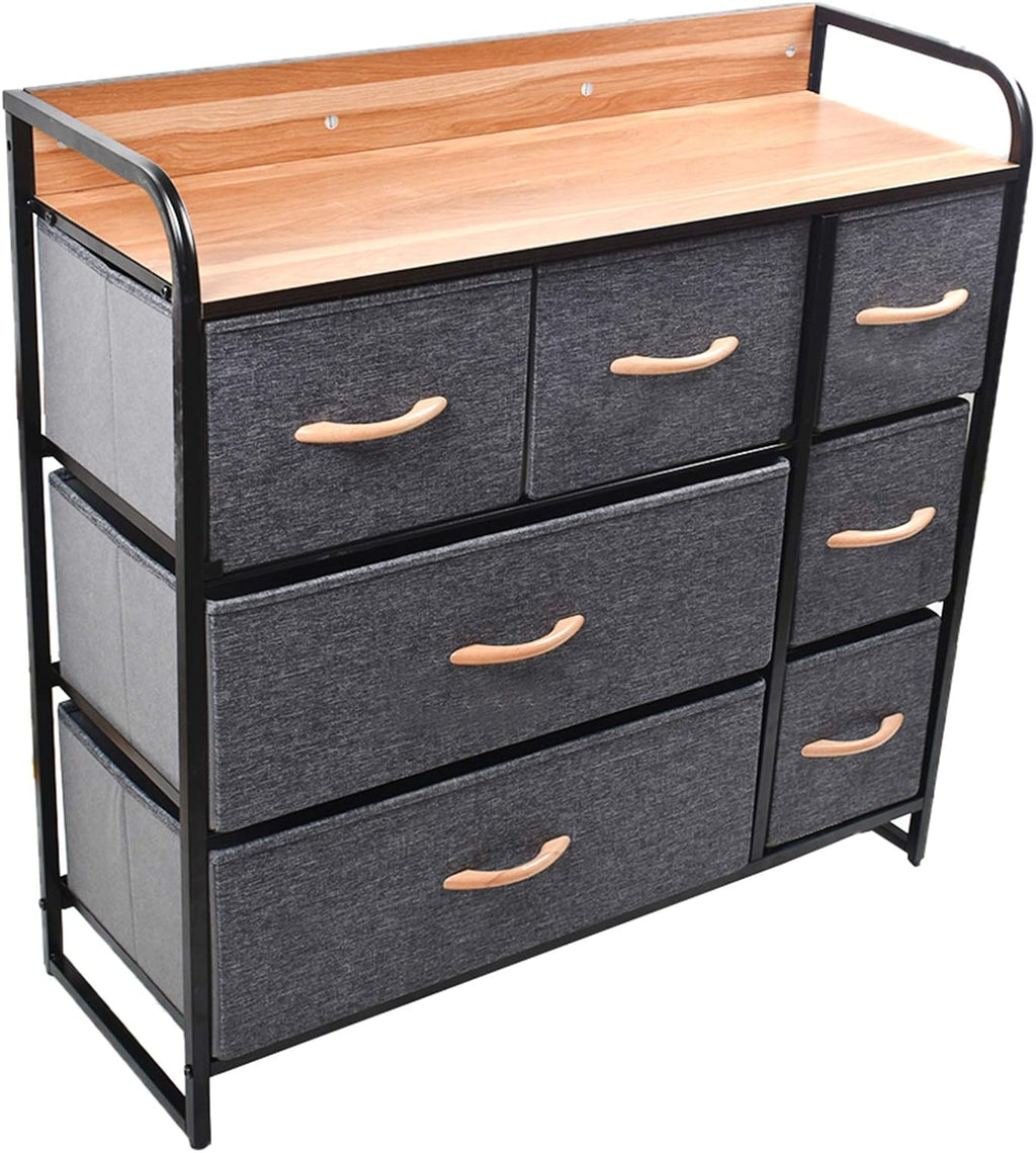 Brown 5 Drawer Storage Cabinet Dresser C65730