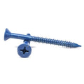 1/4 inch x 2 3/4 inch Concrete Screw Phillips Flat Head Low Carbon Steel Pk 1000 U16663