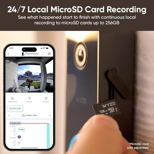 2K Video Doorbell with Color Night Vision K8568