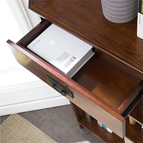 3 Shelf Corner Bookcase in Mission Oak C679