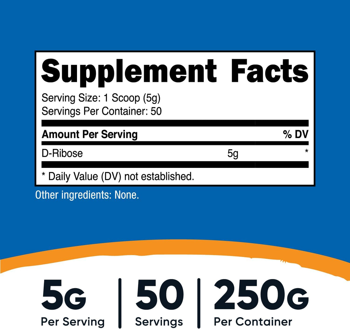 D-Ribose Powder (250 Grams) R297124