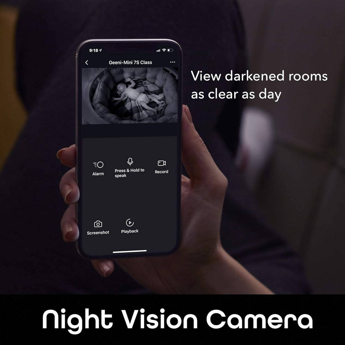 1080p HD Indoor Smart Security Camera Pack of 2 Y98370