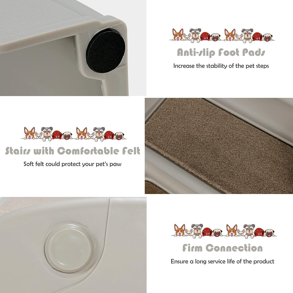 4 Step 19 High Folding Pet Steps C737572