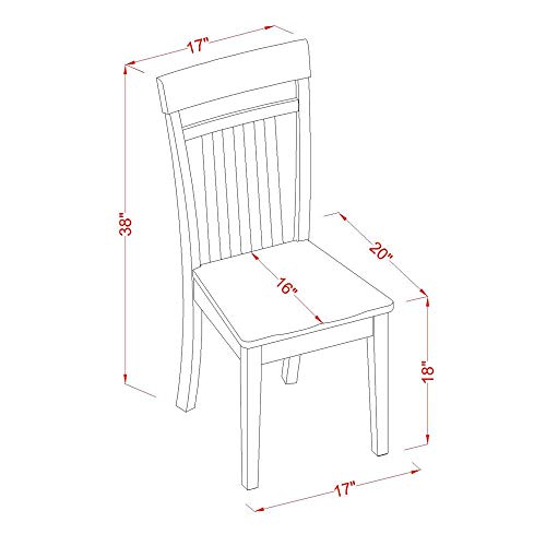9 Piece Square Wooden Dining Table Set with Butterfly Leaf and 8 Chairs H81944