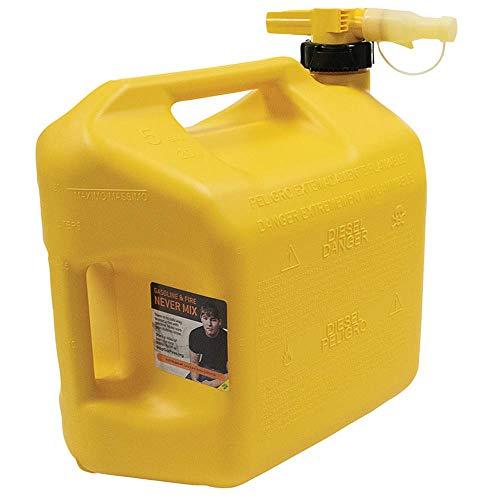 Yellow Diesel Fuel Can M351