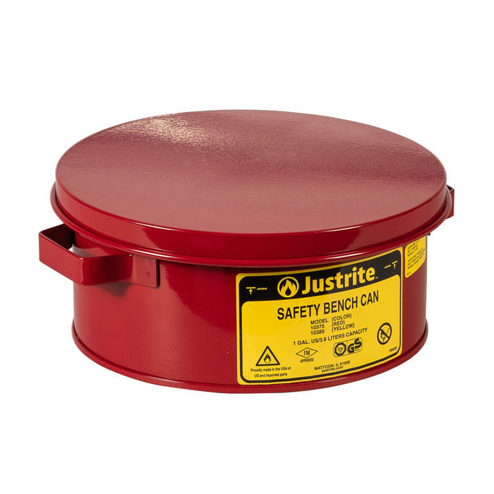 1 Gal Steel Bench Can O71311