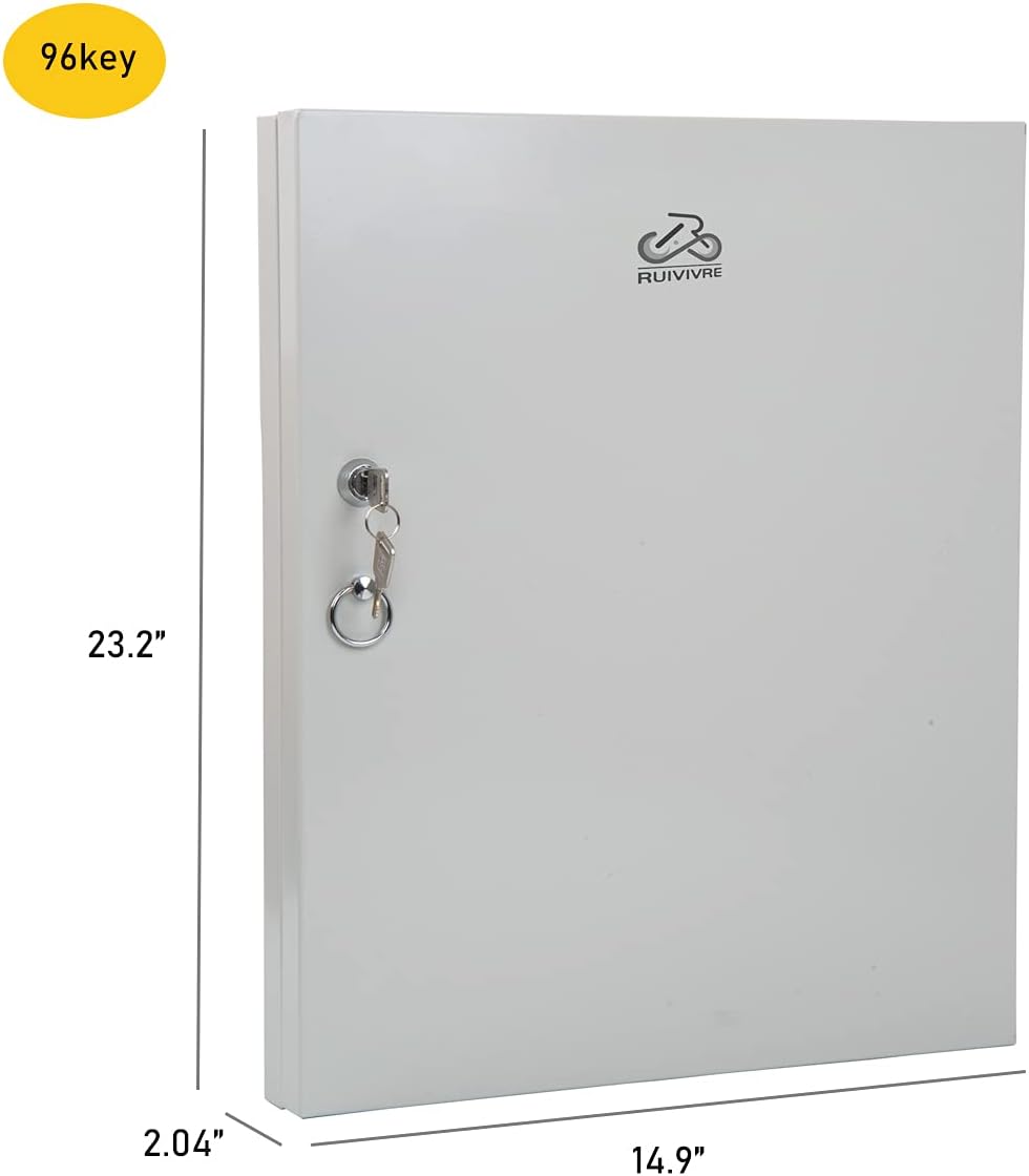 Wall Mount Key Organizer with Combo Lock 96 Key G783132