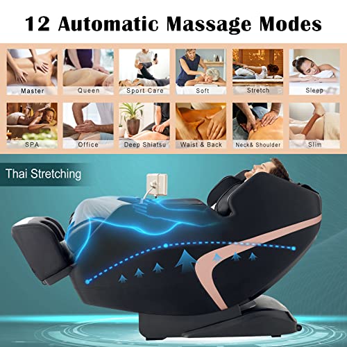 3D Full Body Massage Chair with SL Track T9206