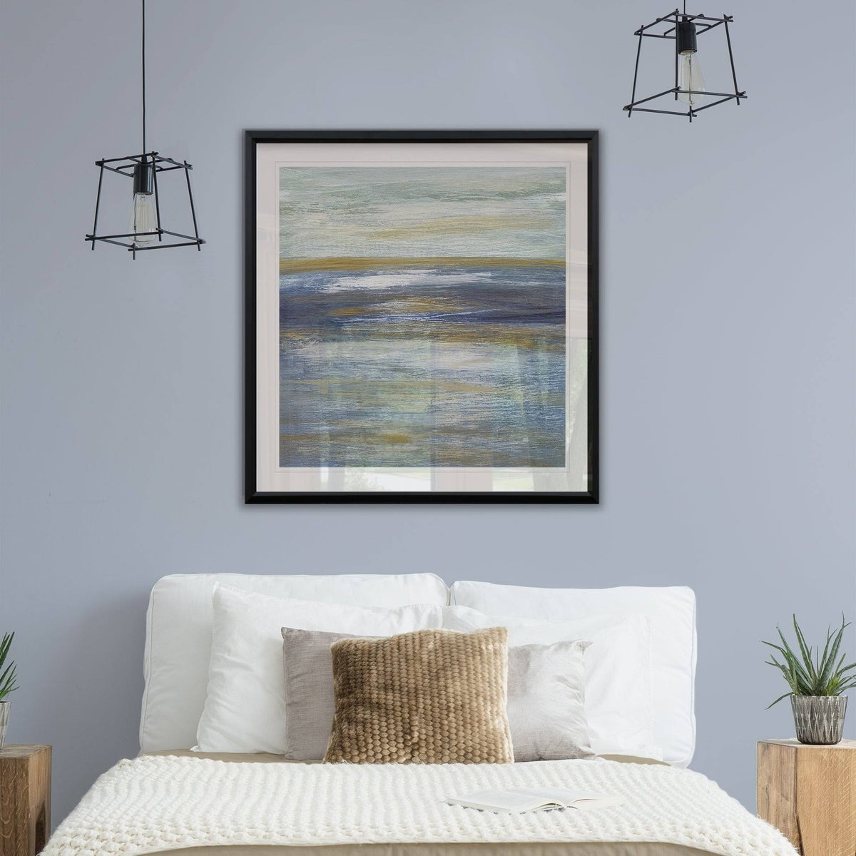 Framed Giclee Print 30x30 E77788